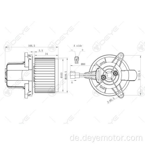 Gebläsemotor für RENAULT KWID Dodge Ram 1500